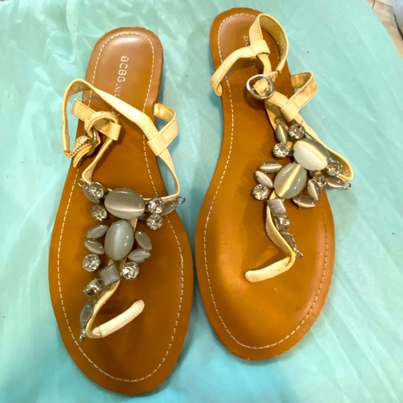 BCBGeneration BEAD AND RHINESTONE SANDALS - Picture 4 of 5